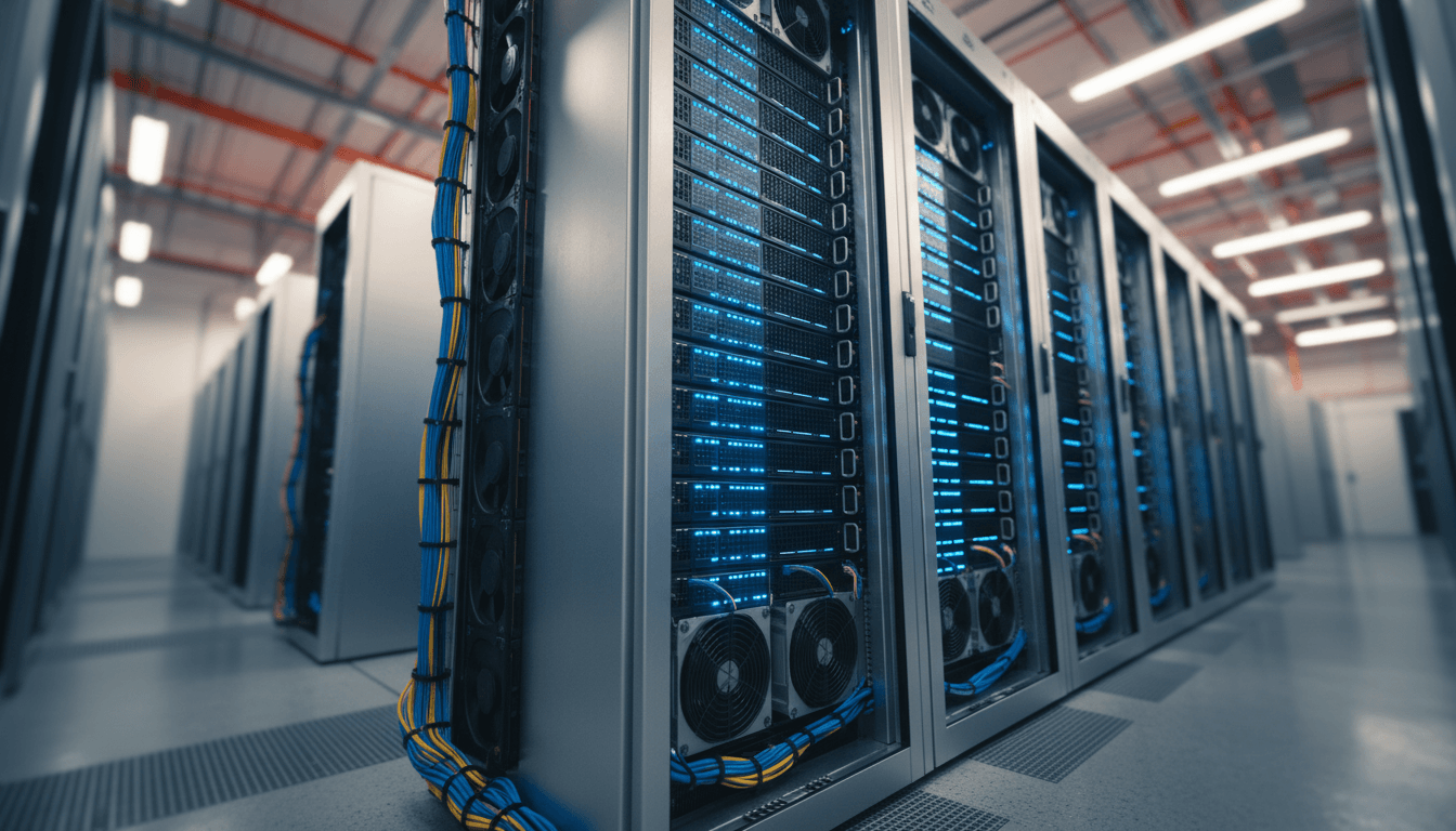 Server Recovery - Enterprise server rack in data center
