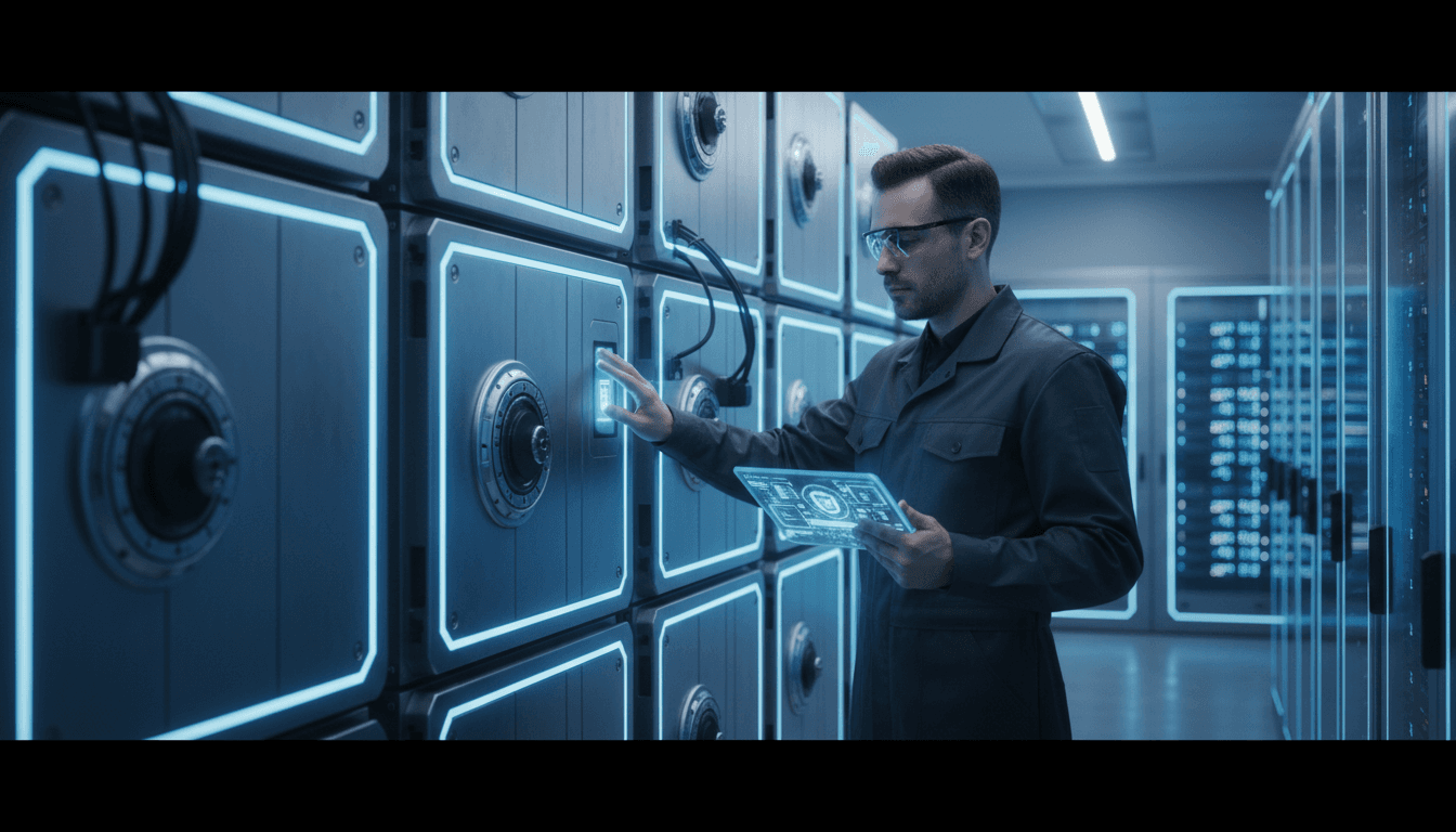 Secure encrypted storage and data protection systems in Trust Data Recovery facility