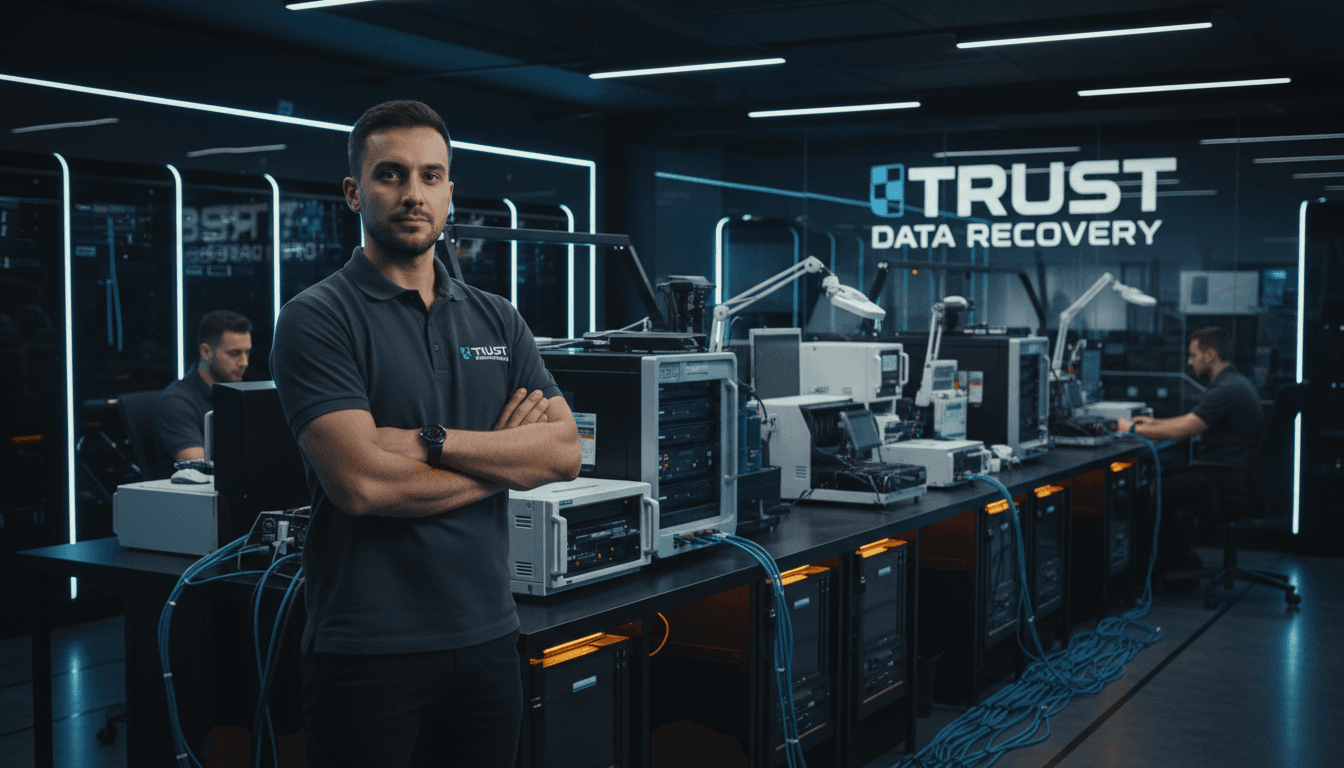 Trust Data Recovery team in secure Los Angeles facility