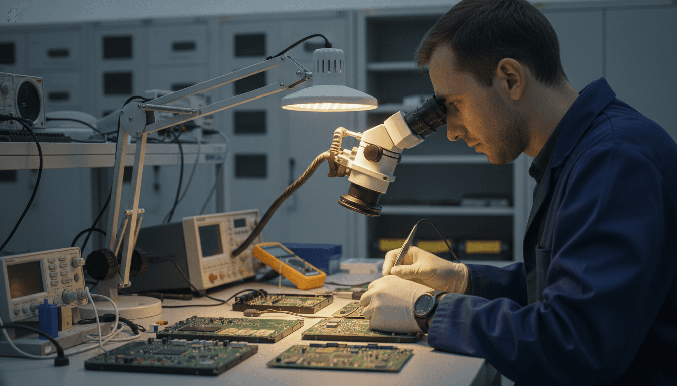 Certified recovery engineers at work